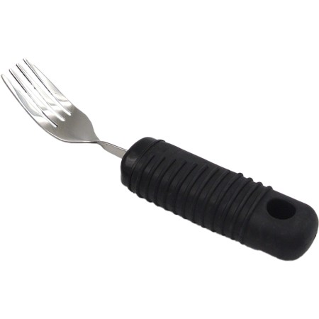 1 - Posate per disabili Forchetta orientabile manico sagomato