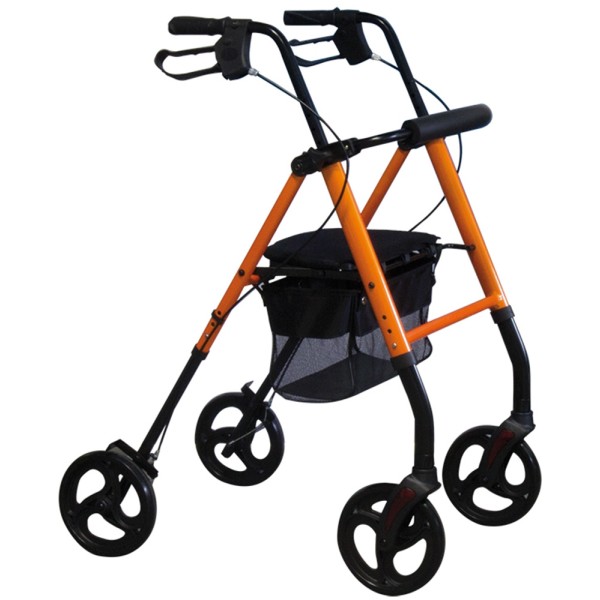 Deambulatore rollator in alluminio pieghevole Montreal Top