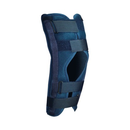 1 - Ginocchiera tutore gamba ortopedico immobilizzatore 20° - Small Art. GN-006S --