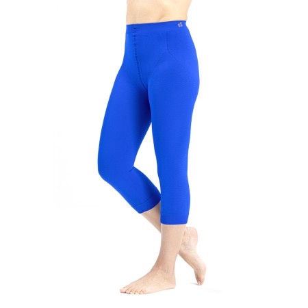 1 - Solidea Be You Capri Curvy Leggings trattamento anticellulite BLU TONIC Art. 0622B5