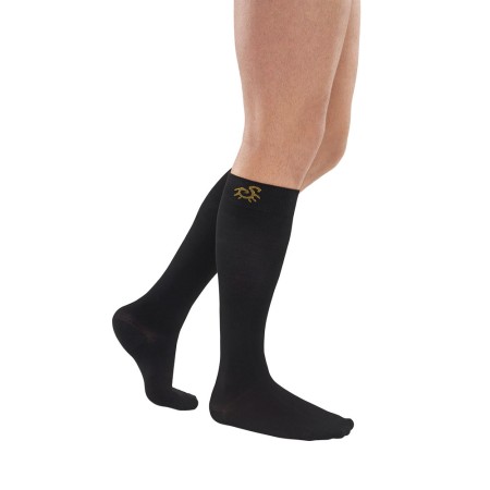 1 - Solidea Gambaletti NERO unisex SOCKSFORYOU BAMBOO CAREZZA Calze a compressione graduata 13/17 mmHg Art. 060770