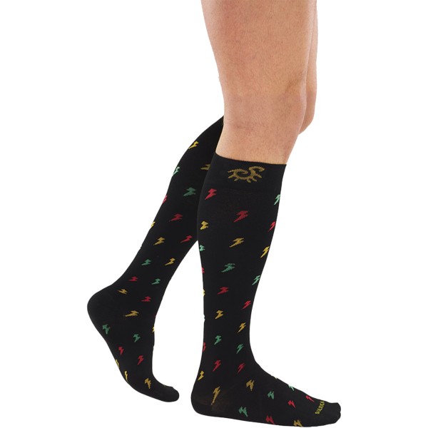 Solidea Gambaletti NERO unisex SOCKSFORYOU BAMBOO FLASH Calze a compressione graduata 18/24 mmHg Art. 0610A4