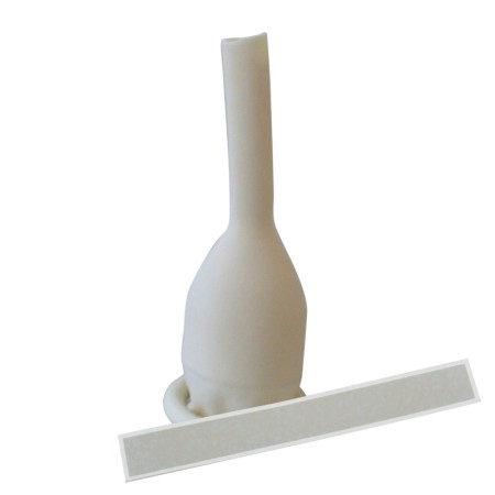 1 - Catetere con Preservativo Urine Condom con striscia biadesiva - 30 mm con striscia Art. CN-100.470