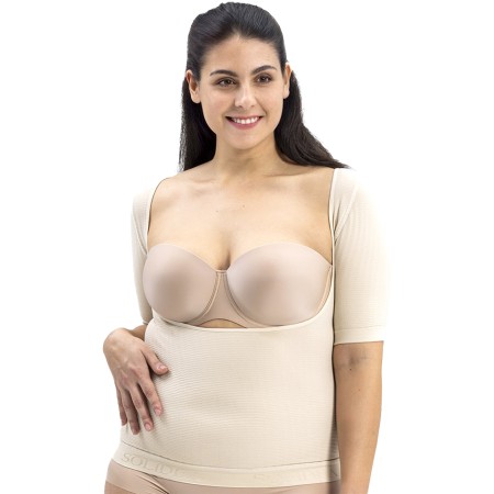 1 - Solidea Top ad azione micromassaggiante SILVER WAVE TOP CURVY Colore CHAMPAGNE Art. 0623A5