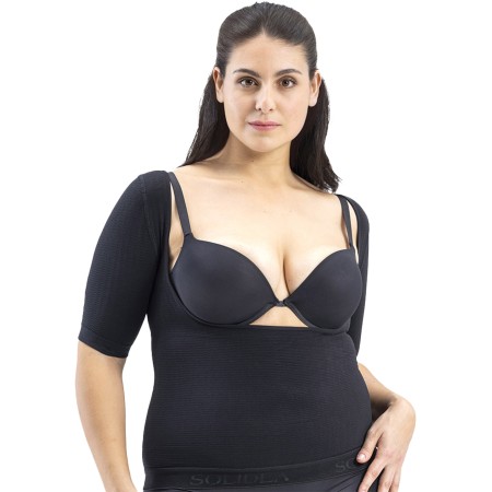 1 - Solidea Top ad azione micromassaggiante SILVER WAVE TOP CURVY Colore NERO Art. 0623A5