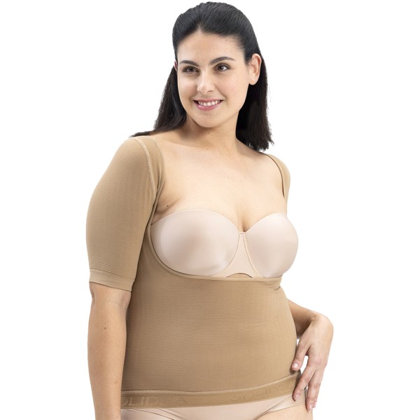 Solidea Top ad azione micromassaggiante SILVER WAVE TOP CURVY Colore NOISETTE Art. 0623A5