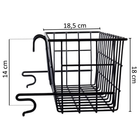 1 - Cestino Porta Oggetti per Deambulatore Girello Per Anziani Tipo 1