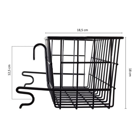 1 - Cestino Porta Oggetti per Deambulatore Girello Per Anziani Tipo 2