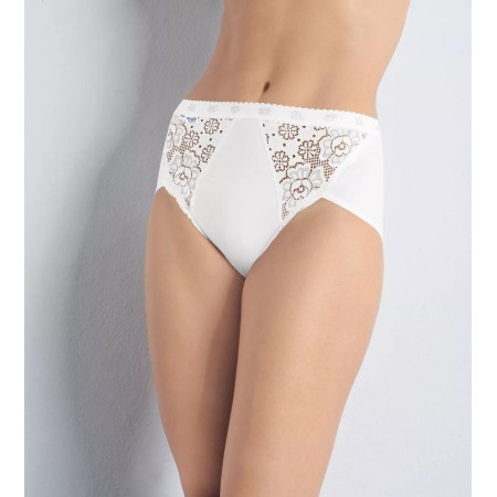 2 - Sloggi Slip Chic Midi 2 Paia colore WHITE -