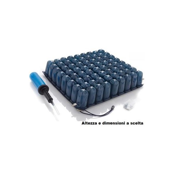 Prime Cuscino antidecubito A Bolle D'aria 2 SEZIONI 36X36 H10CM Art. ST855/2
