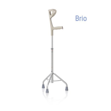 2 - Bastone Per Anziani Tripode Regolabile In Altezza Appoggio Brachiale Art. RP719 - AD-17B -