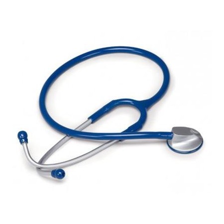 1 - Fonendoscopio Anatomico Inox Tubo Blu Art. DM545B