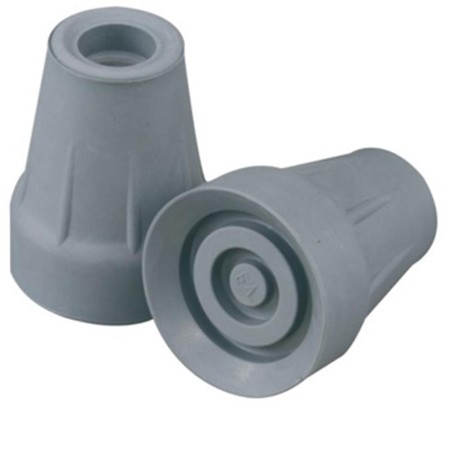 1 - Coppia puntali grigi per stampelle diametro 18 mm avambraccio modelli RP701 RP705 RP706 Art. RV7010*