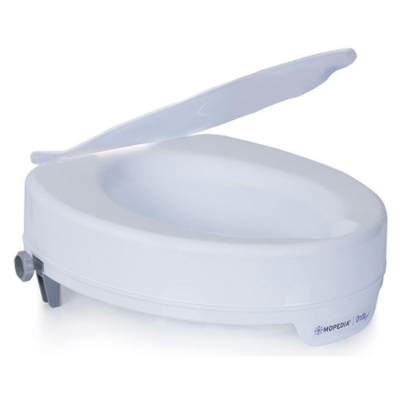 1 - Alzawater Anatomico Universale Rialzo da 10 cm per water con blocco laterale, con coperchio Onda Art. RP415-10 -