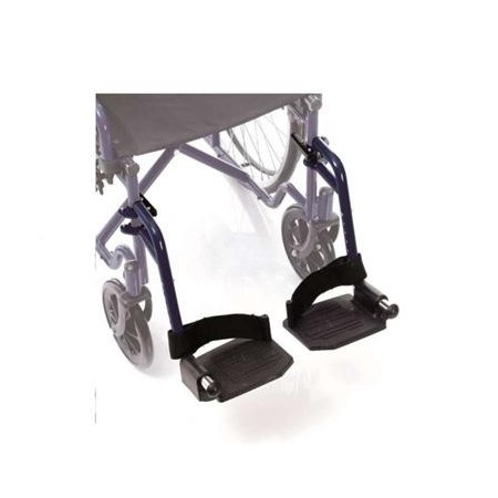 1 - Due Pedane Laterali Con Fermatallone Per Sedia A Rotelle Carrozzine Ardea One - PAIO Art. CPR111 --