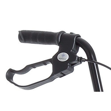 1 - Kit freno e manopola SX compatibile con Rollator Deambulatore Girello Dyone RP690B  Art. RPR258S --