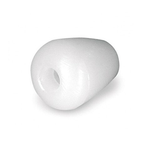 1 - Oliva Per Fonendoscopio Rigida Bianca Art. DR351