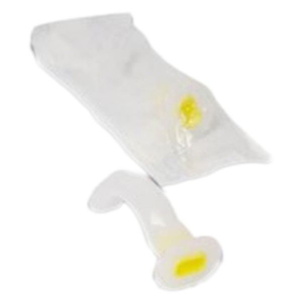 Cannula di Guedel anatomica solo un pezzo Misura 3 colore Giallo 90 mm Art. GUE070