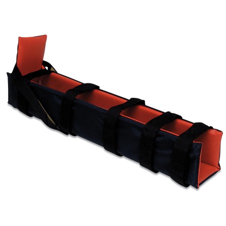 1 - Steccobenda rigida per immobilizzazione frattura arti inferiori e superiori con velcro Grande FIXO SPLINT 70 x 12 cm