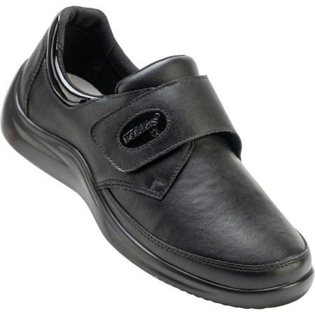 1 - Scarpe Ortopediche Donna in Pelle Podartis DEAMBULO VIA CITY NERO post operatoria riabilitazione