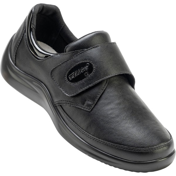 Scarpe Ortopediche Donna in Pelle Podartis DEAMBULO VIA CITY NERO post operatoria riabilitazione