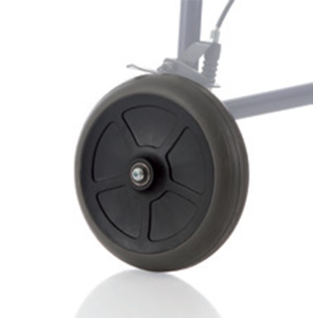 1 - Ruota per Rollator Deambulatore Girello per Anziani Pieghevole in Acciaio RP690B Serie Dyone --