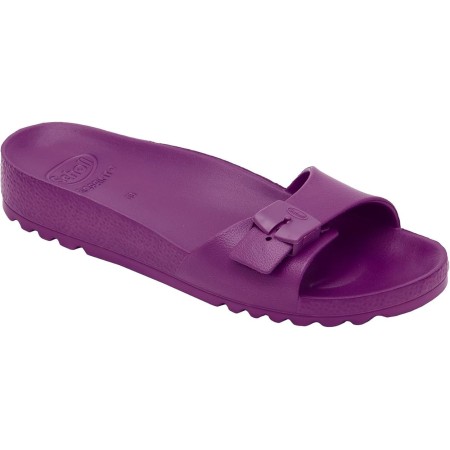 1 - Scholl Ciabatte Donna BAHIA 1 STRAP EVA Dk Purple