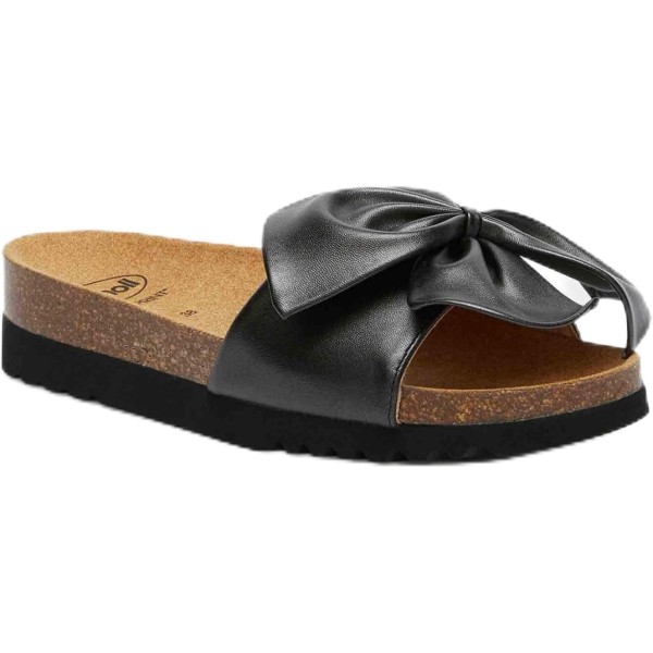 Scholl Ciabatte Donna BOWY 2.0 Laminated synthetic Black
