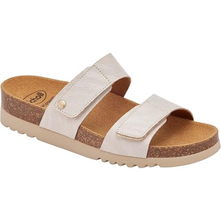 1 - Scholl Ciabatte Donna LUSAKA 2.0 Printed synthetic Ivory