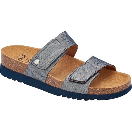 1 - Scholl Ciabatte Donna LUSAKA 2.0 Printed synthetic Navy Blue