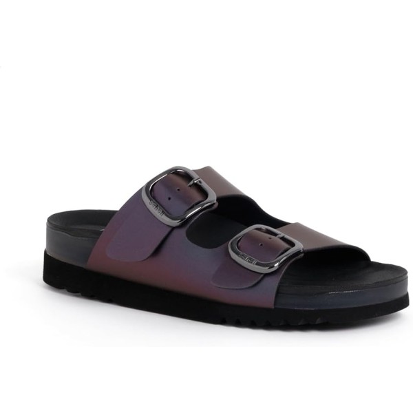 Scholl Ciabatte Donna VALLY Patent synthetic Black