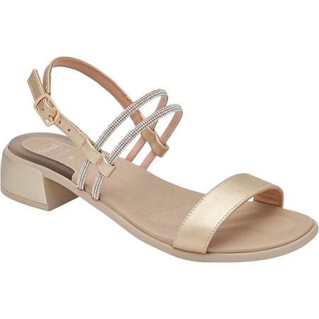 1 - Scholl Sandali Donna STINTINO Laminated synthetic strass Platinum