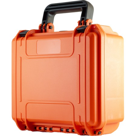 1 - Valigetta Pronto Soccorso Vuota Tenuta stagna Arancio IP67 MAX50 Con manico morbido 258x243x118 mm --