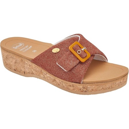 1 - Scholl Ciabatte WAPPY Glittered Synthetic Tobacco