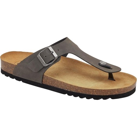 1 - Scholl Ciabatte EVIS AD Synthetic nubuck Dk Grey