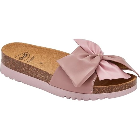 1 - Scholl Ciabatte Donna BOWY 2.0 Synthetic leather Pink/Antique Pink --