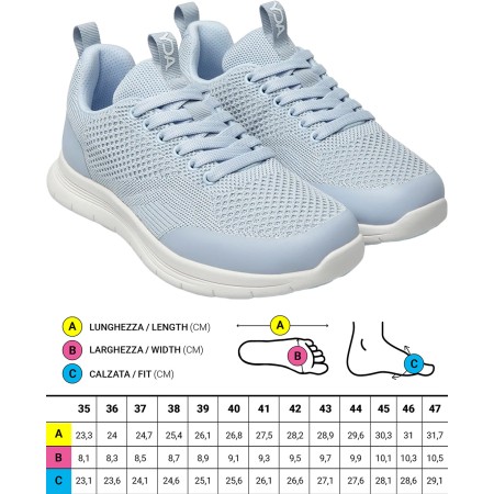 1 - Scarpe ortopediche Sportive Optima Molliter YDA CODY TES POLVERE Art. C1D-CODY