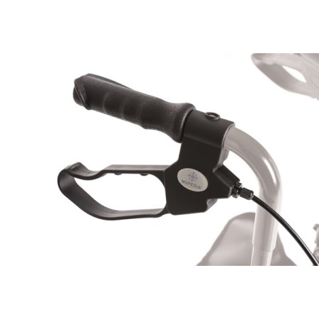 1 - Kit Singolo Freno + Cavetto compatible con Rollator Deambulatore Girello per Anziani Moretti Atlante RP520 Art. RPR200N --