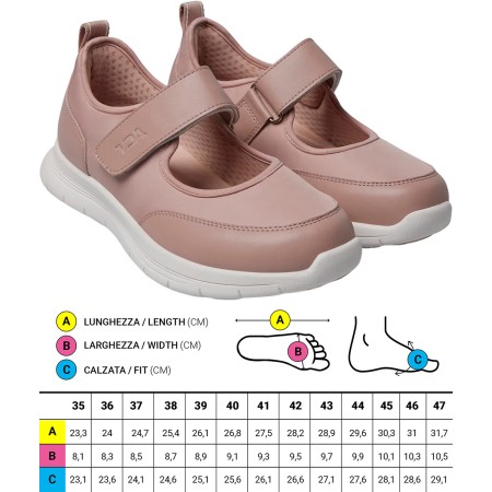 1 - Ciabatte ortopediche con suola semirigida Optima Molliter YDA ROBY NUDE Art. C1D-ROBY TES/ECOL