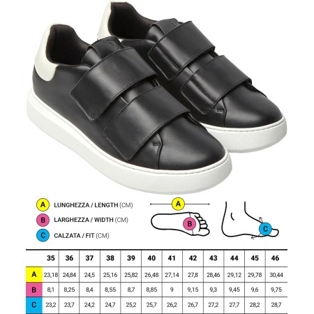 1 - Scarpe ortopediche Sportive Optima Molliter YDA PRO LARS Spring System Nera Art. CPU-LARS