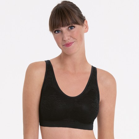 1 - Anita Reggiseno Bralette Care con coppette Colore nero