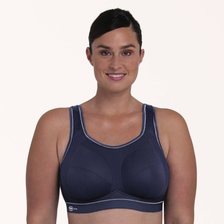 1 - Anita Reggiseno sportivo Colore blue iris