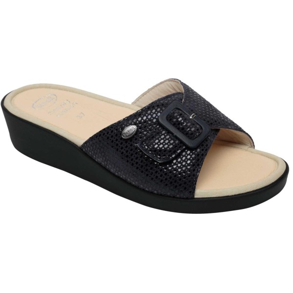 Prime Ciabatte Estive Donna Scholl MANGO Colore Blu