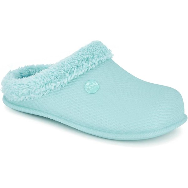 Ciabatte Scholl NEEVA Donna Pelliccia Sintetica Colore Crema