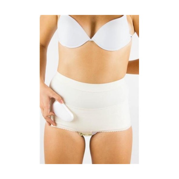 BERNINA DERBY BITEX Slip Ortopedico Poliestensivo - Cotone Art. 65142/P Slip erniario donna compressione forte con pelote Colore