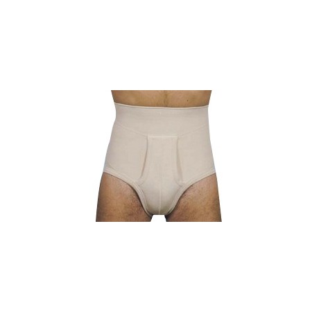 1 - BERNINA DERBY Slip Ortopedico Monoestensivi - Cotone - Maschili Art. 65130 Slip Aperto Colore BEIGE