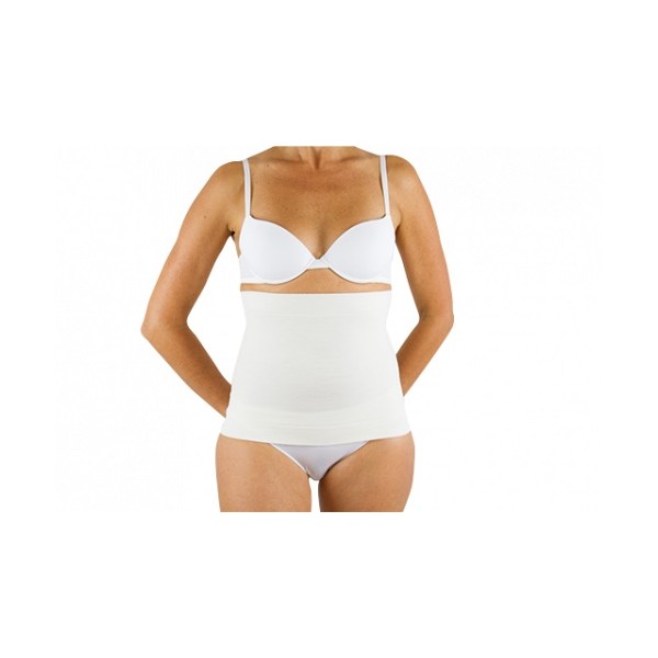 BERNINA ELAN Termocintura tubolare BIANCA H 27 cm Art. 5004 lana merinos