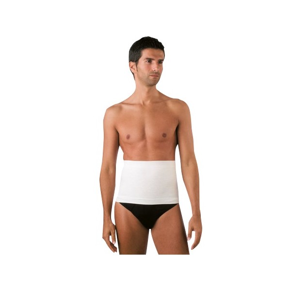 BERNINA ELAN Termocintura tubolare BIANCA H 31 cm Art. 5004 lana merinos