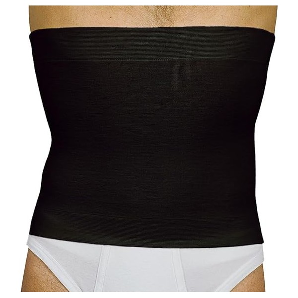 BERNINA ELAN Termocintura tubolare NERA H 27 cm Art. 5006 lana merinos cotone