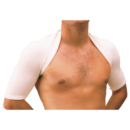 1 - BERNINA ELAN Art. 5012 Coprispalle Anat. Lana Merinos/Angora Colore BIANCO